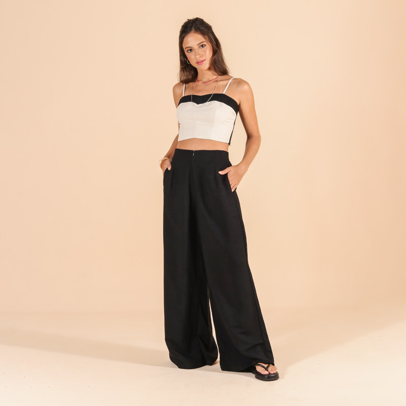 Out Tonight Black Two-Piece Jumpsuit